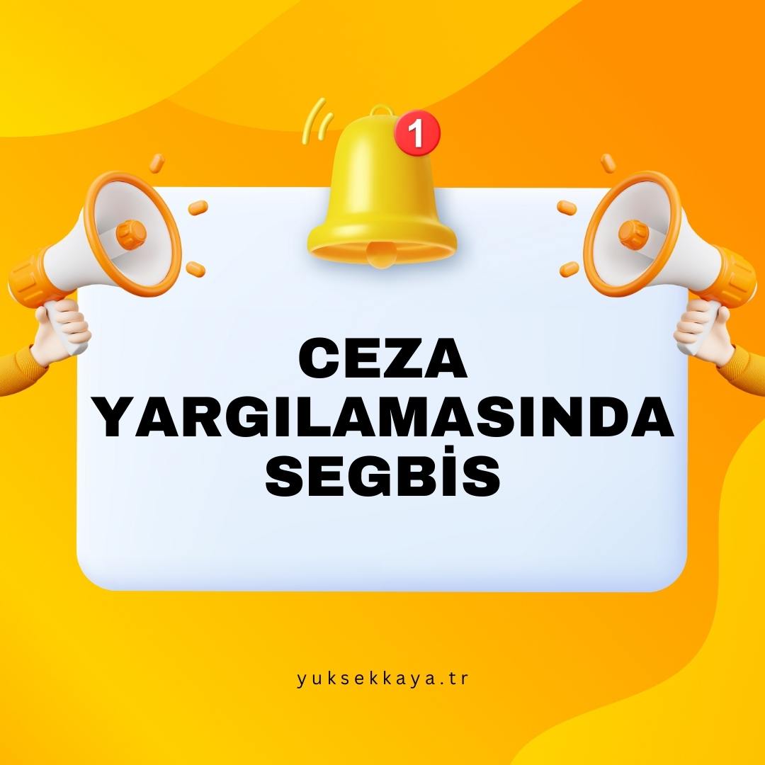 CEZA YARGILAMASINDA SEGBİS